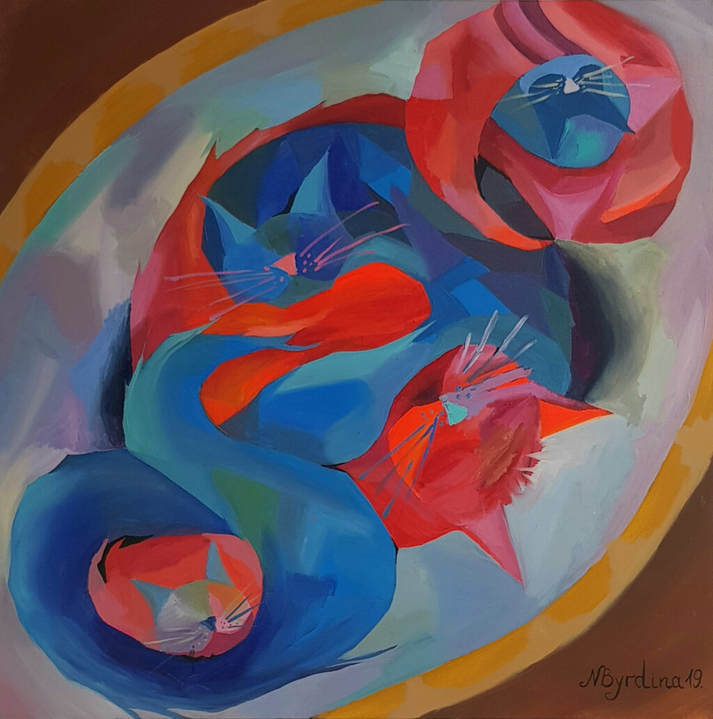 Котячья тарелка