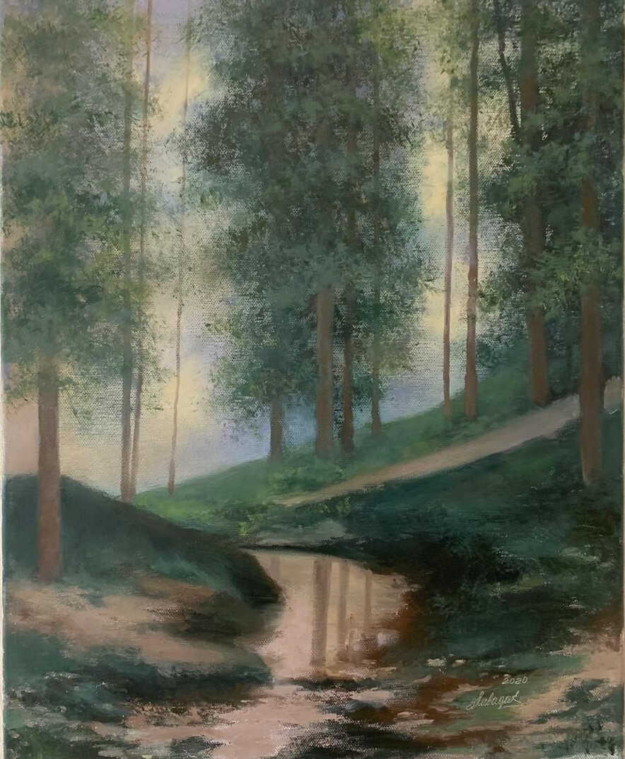 Лесной ручей