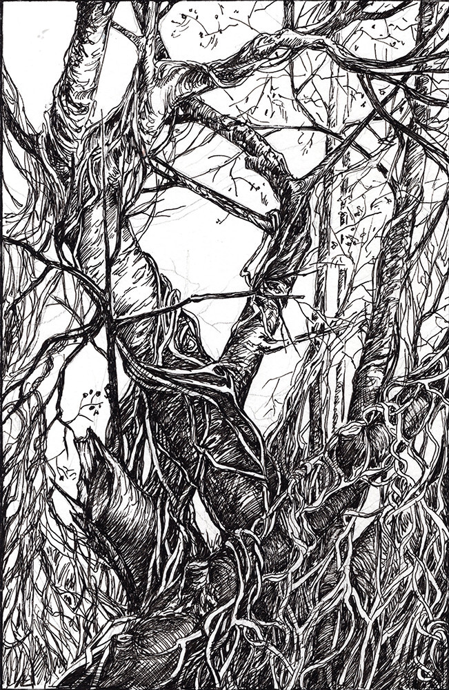 Хмель на ольхах