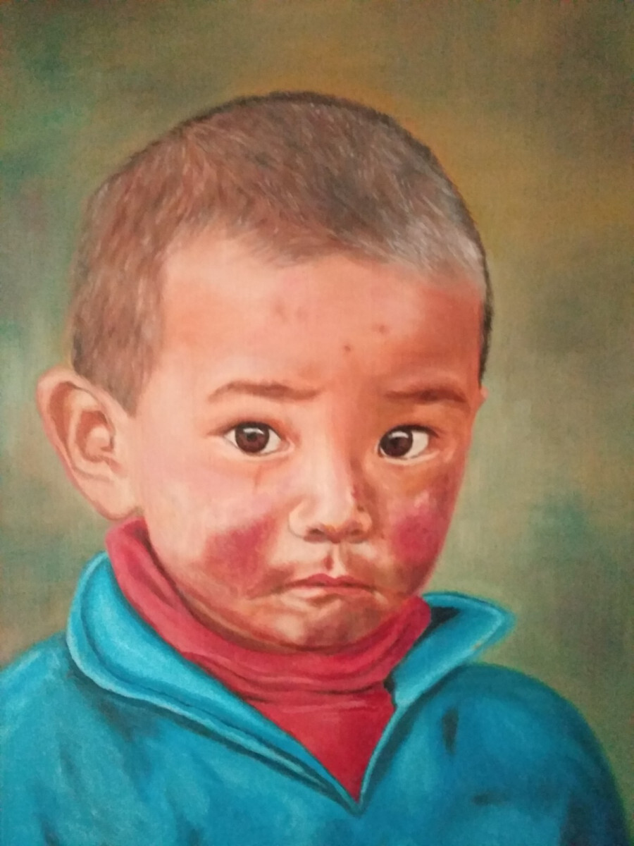 Тибетский мальчик.