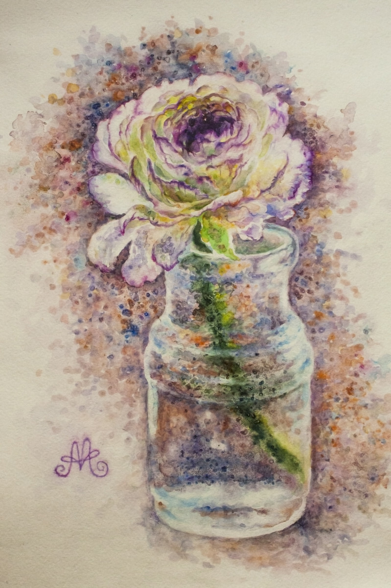 Лютик в баночке