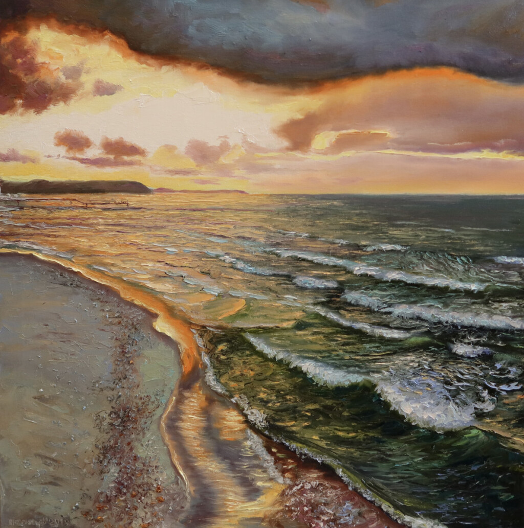 Закат над Балтийским морем