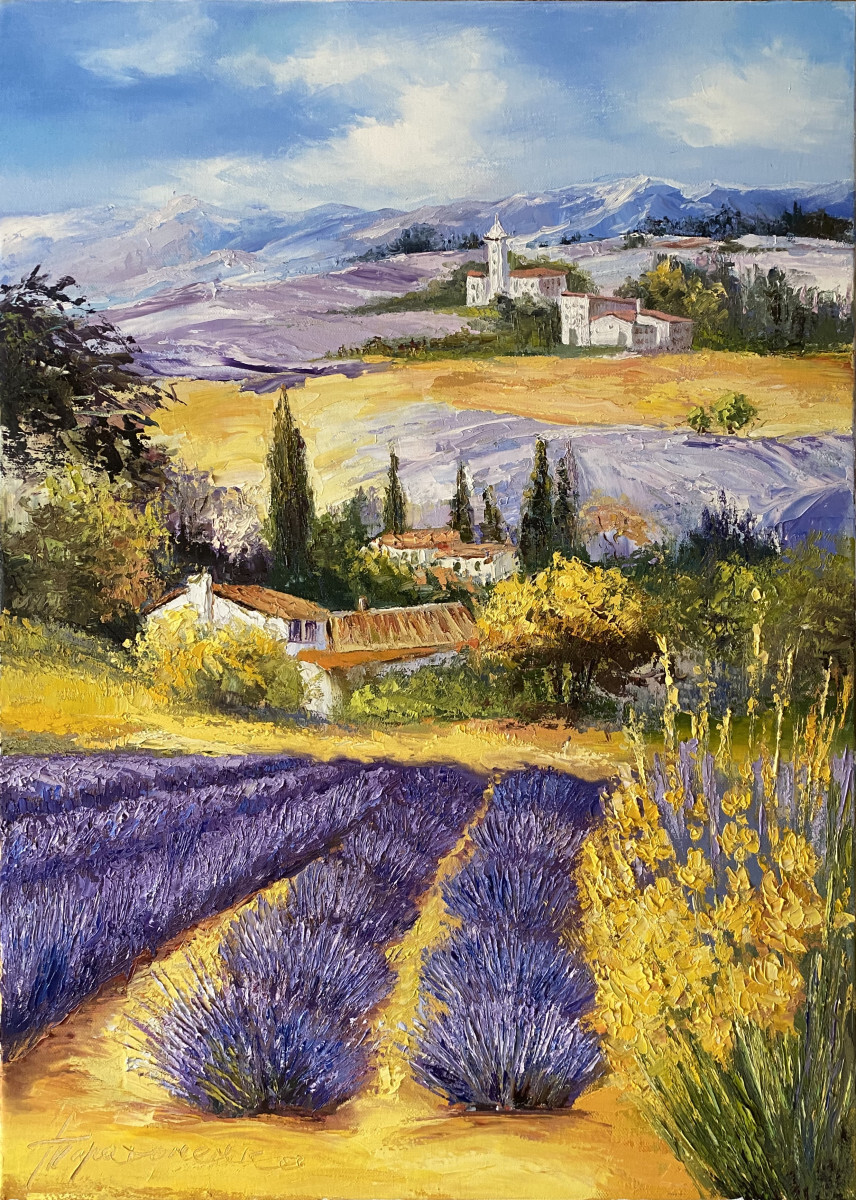 Лавандовое поле