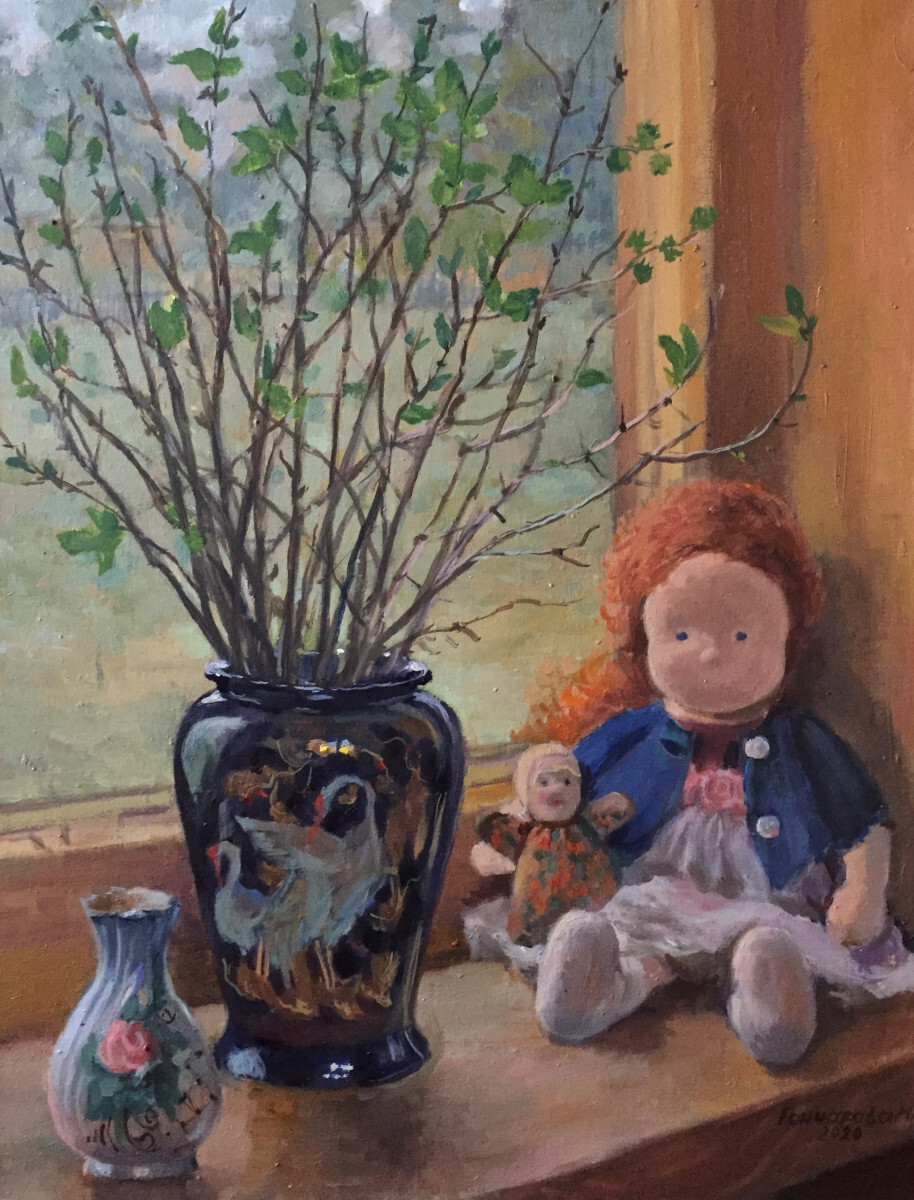 Первые листочки