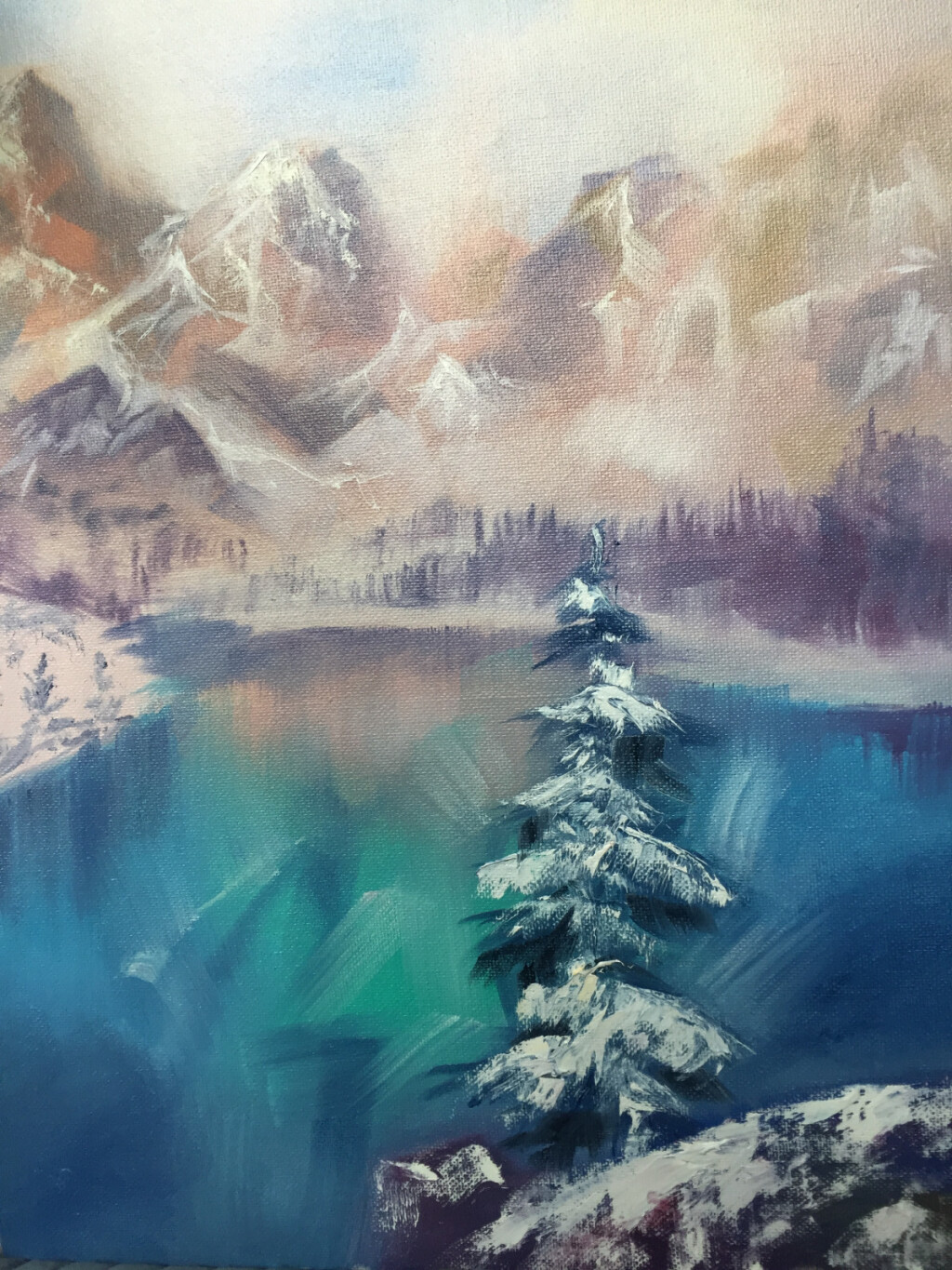 Ель в горах