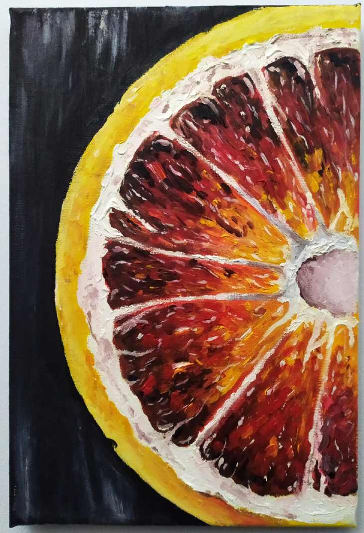 Цитрус на половину