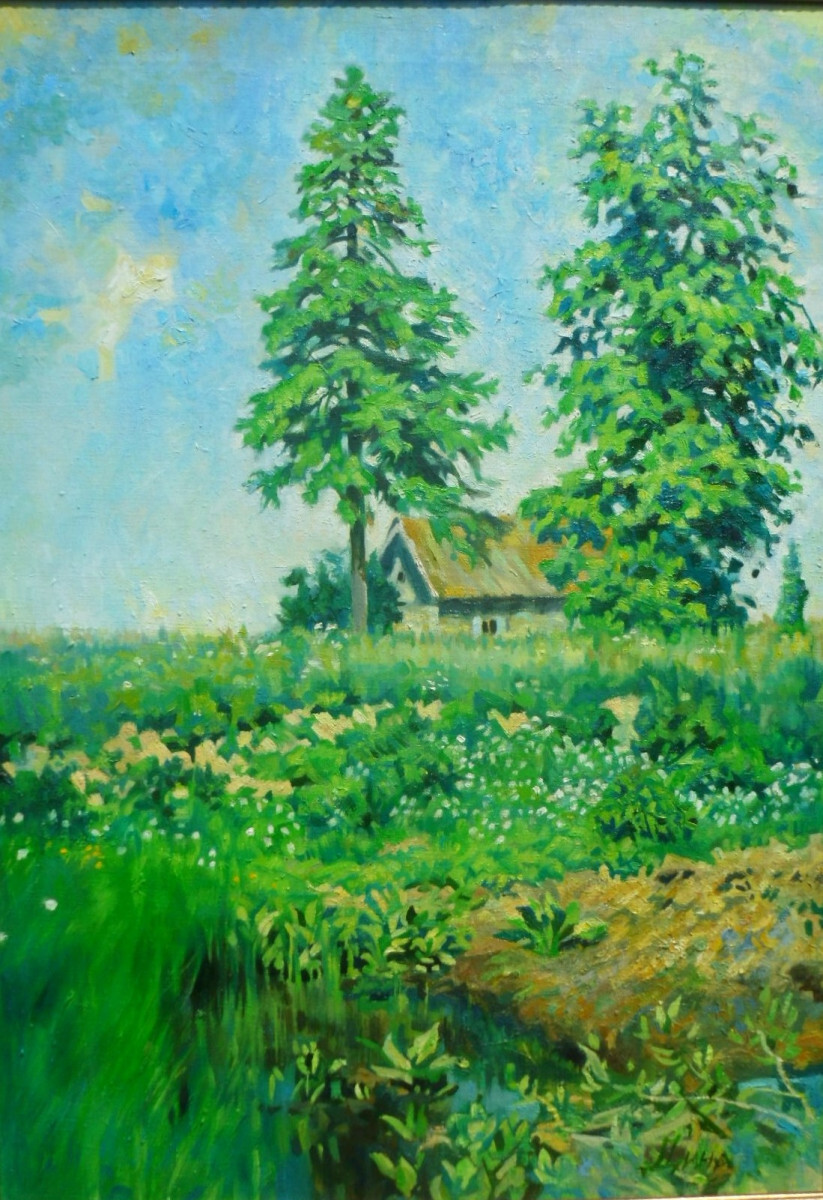 Избушка на лугу