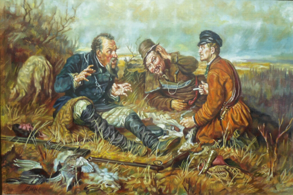 Охотники на привале