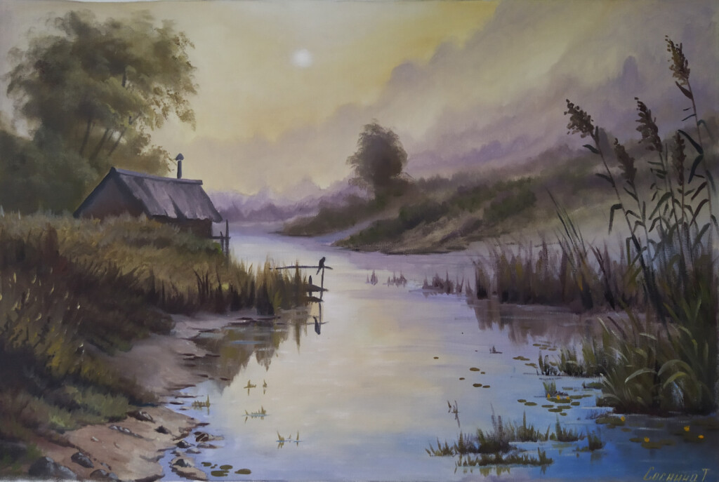 Домик у протоки.