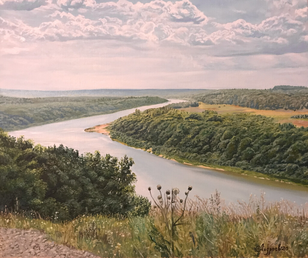 Волжские просторы