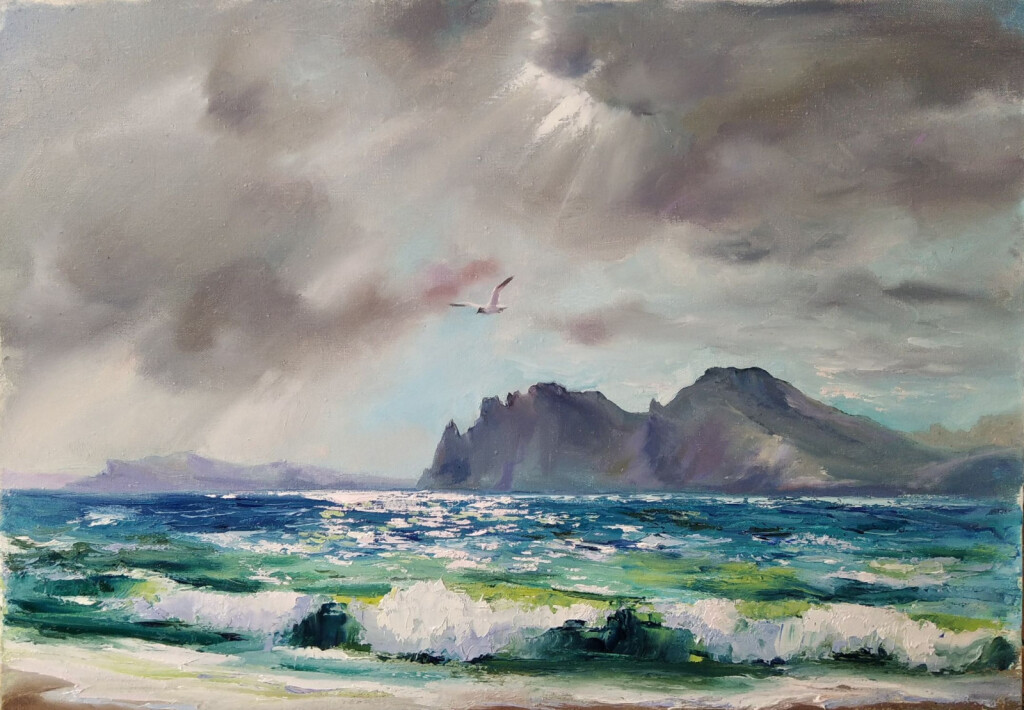 Орджоникидзе. Перед Дождем. Этюд