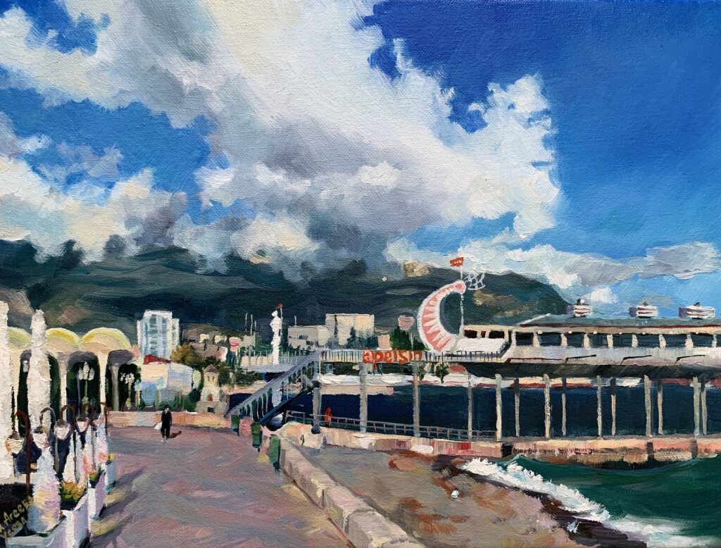 Набережная Ялты. Арго.