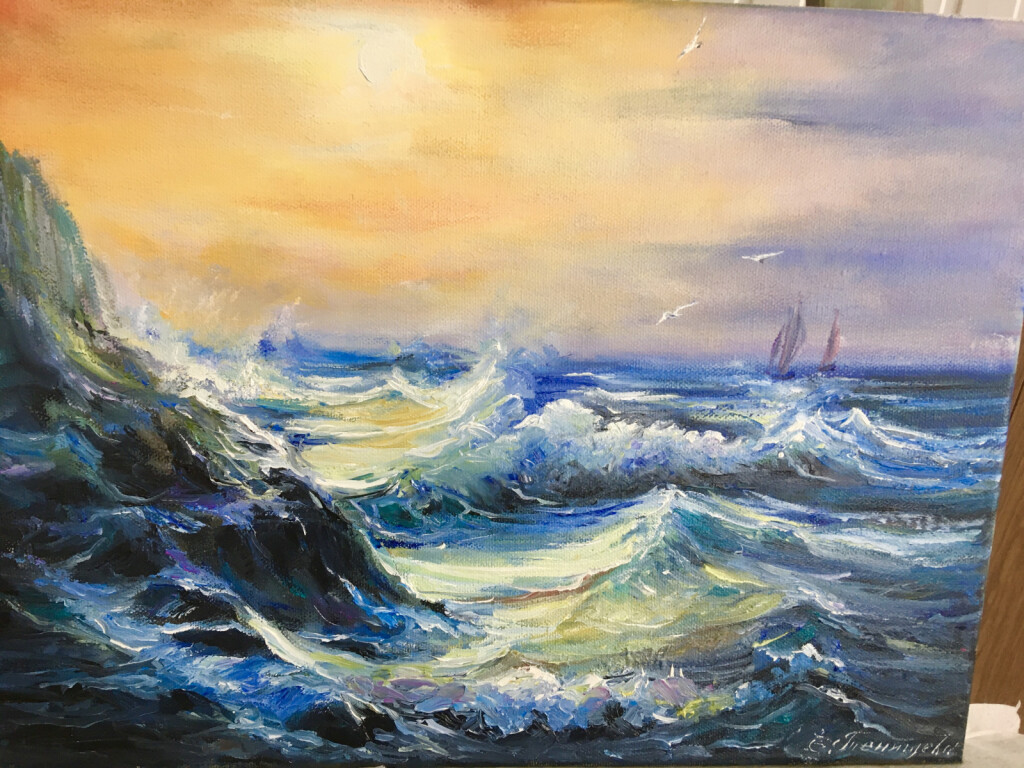 Волнующее море