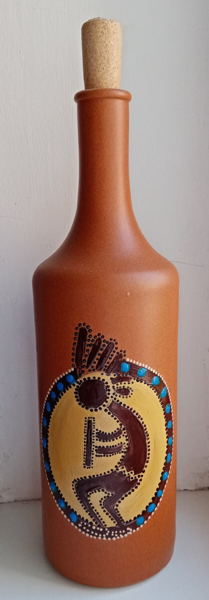 Бутылка керамическая - II