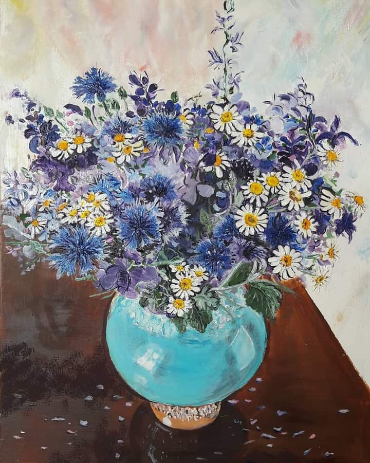 Букет на моем столе