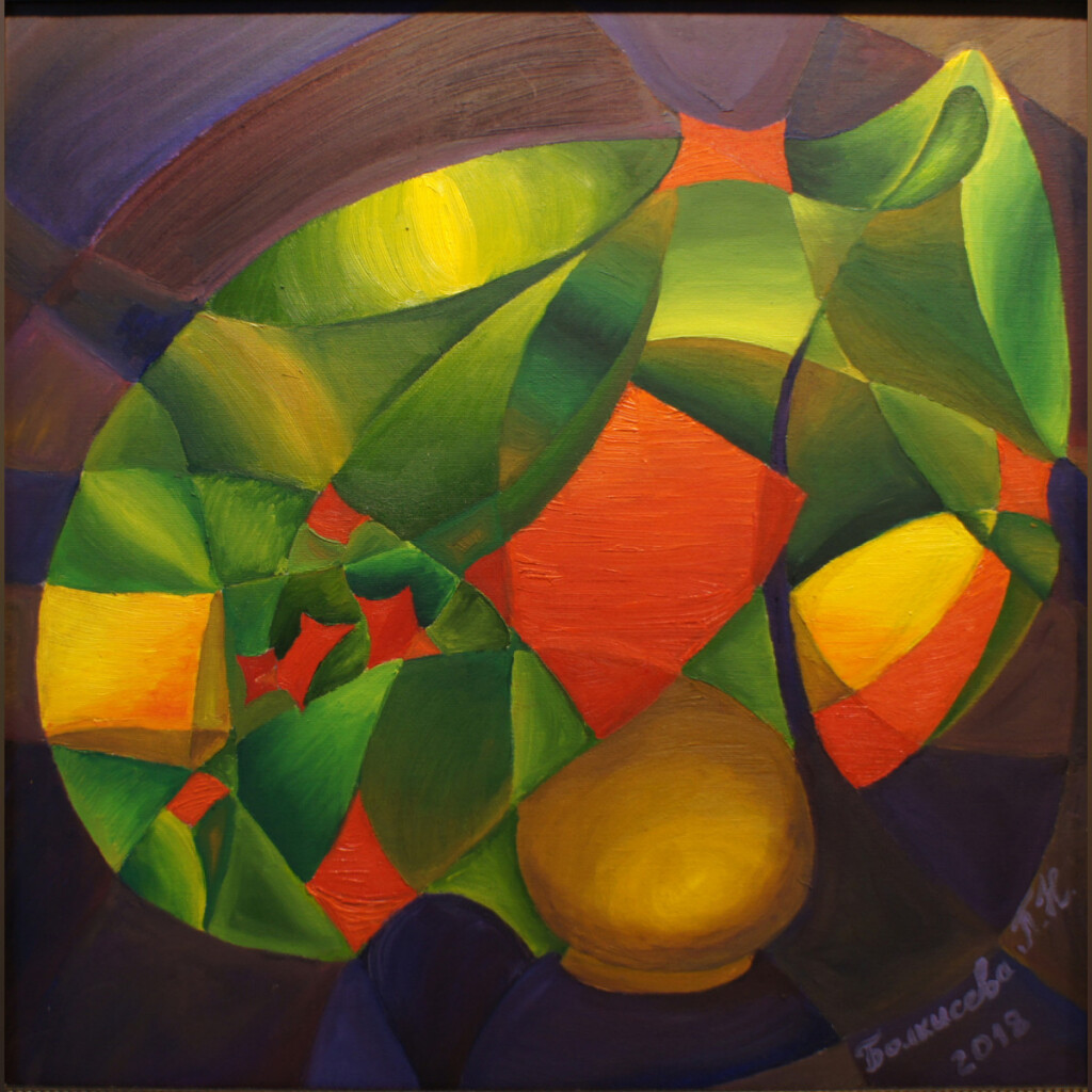 Букет рябины осенним вечером