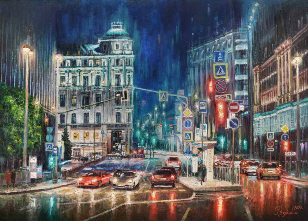 Причудливо смешались свет и тени