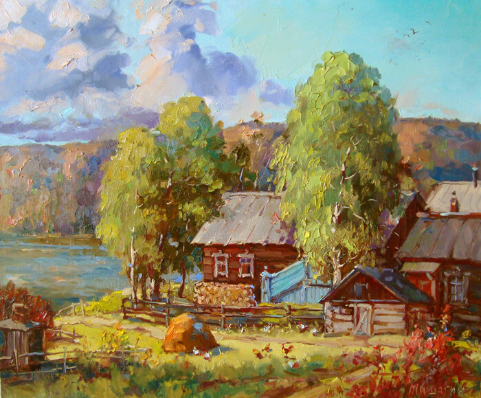 Лето в деревне