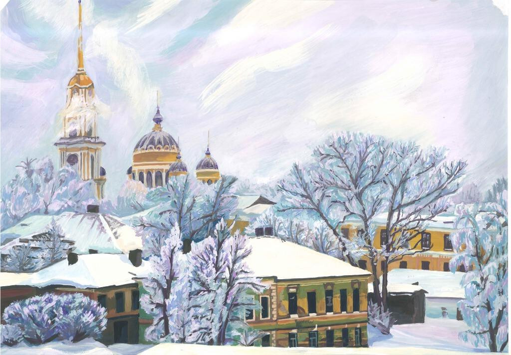 Белый пейзаж