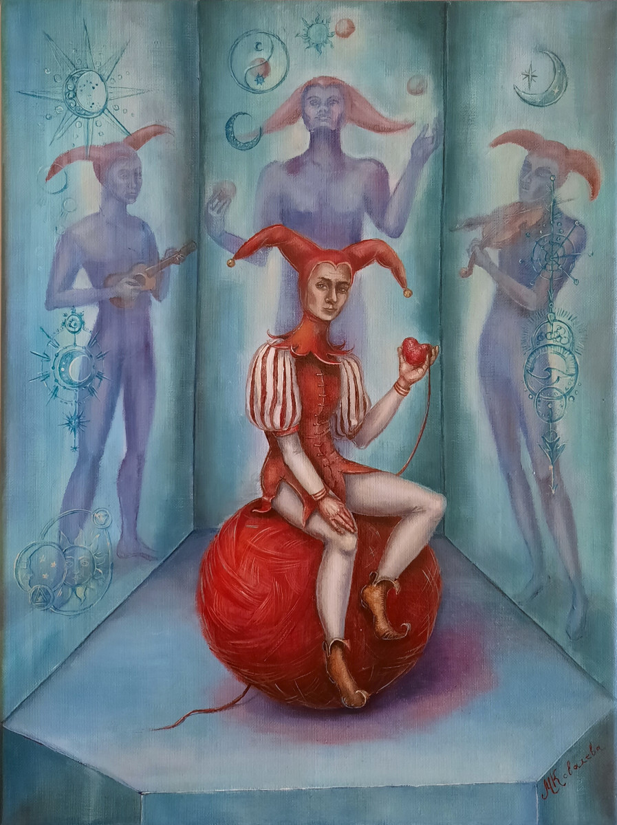 Я сплету тебе любовь из шерстяной пряжи