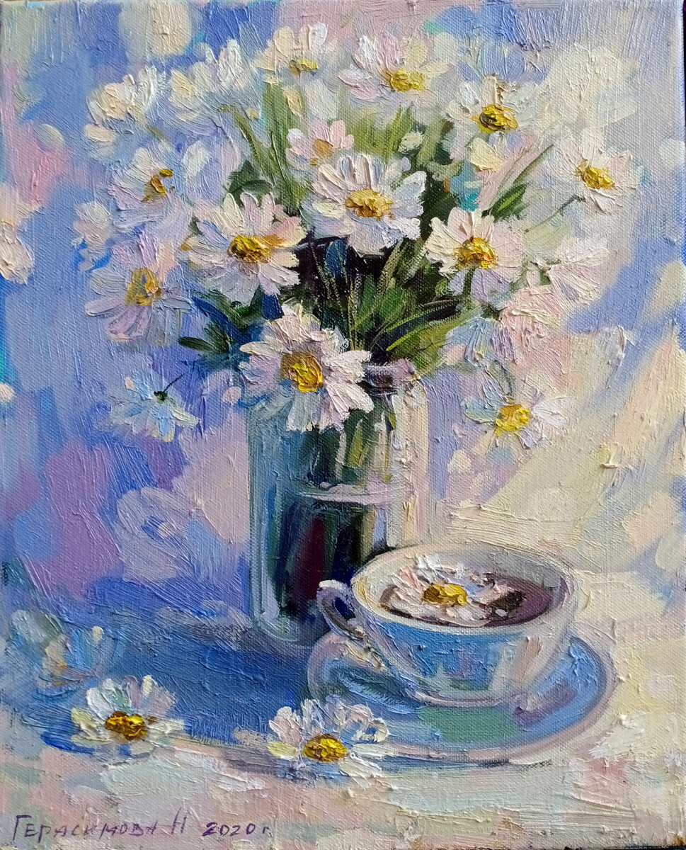 Ромашковый чай на рассвете