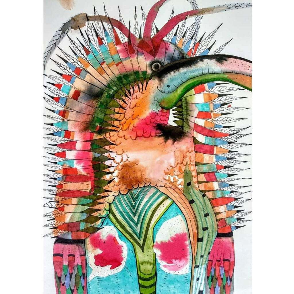 Птица-индеец