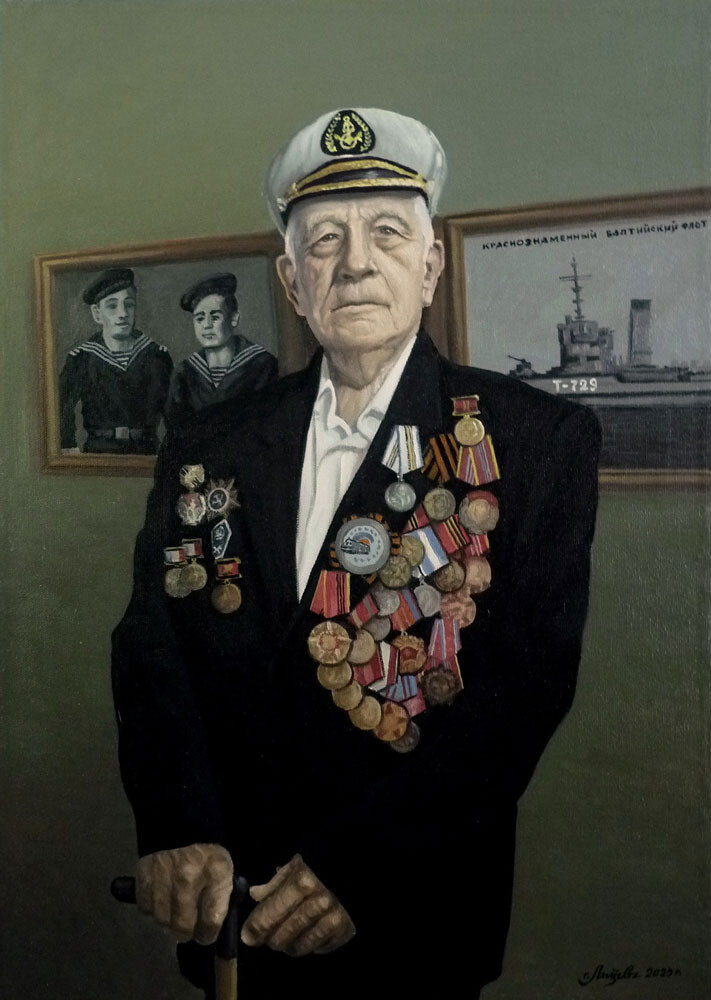 Ветеран ВОВ  Е. И. БУДЫЛЬСКИЙ