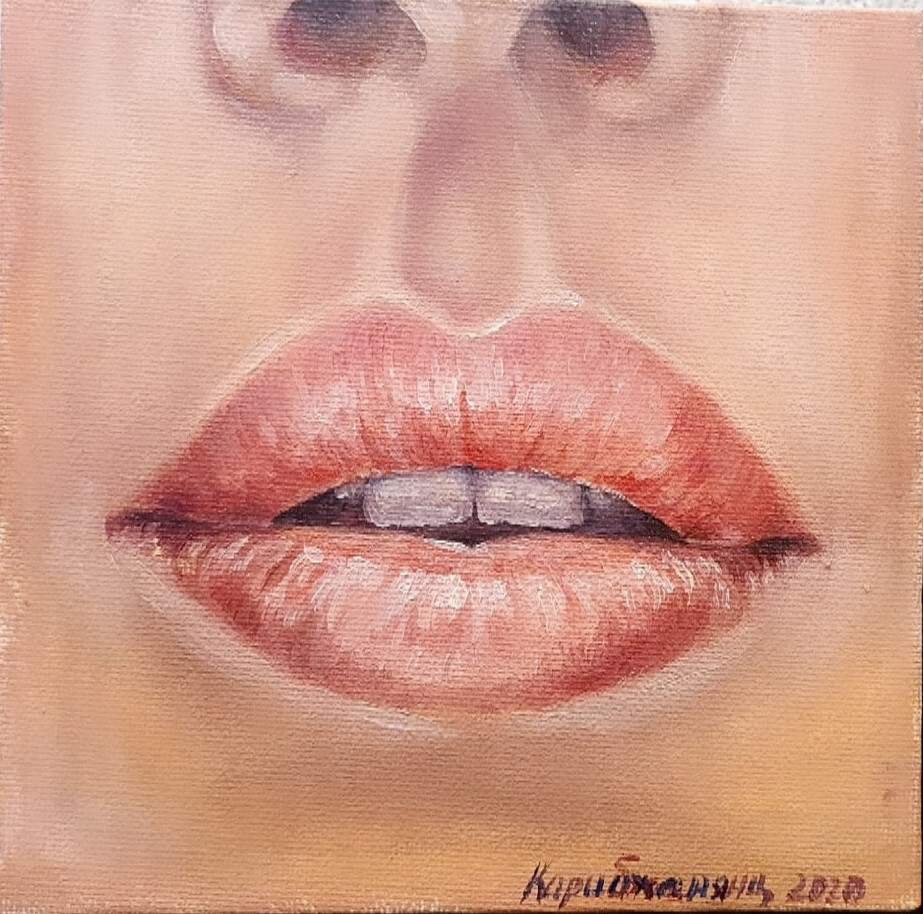 Нежные губы