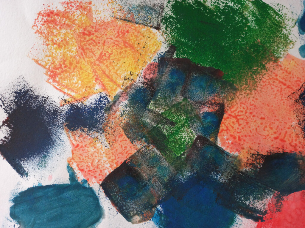 Эскиз гуашью