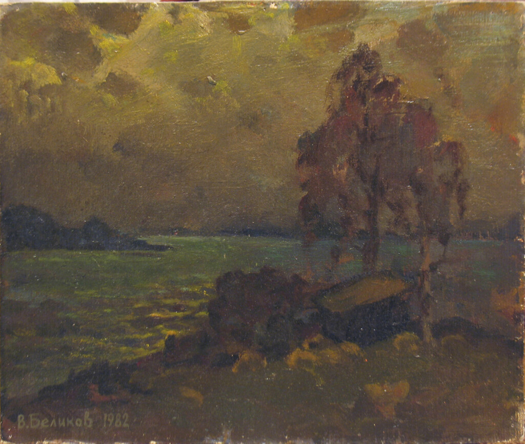 Тёплый вечер на реке