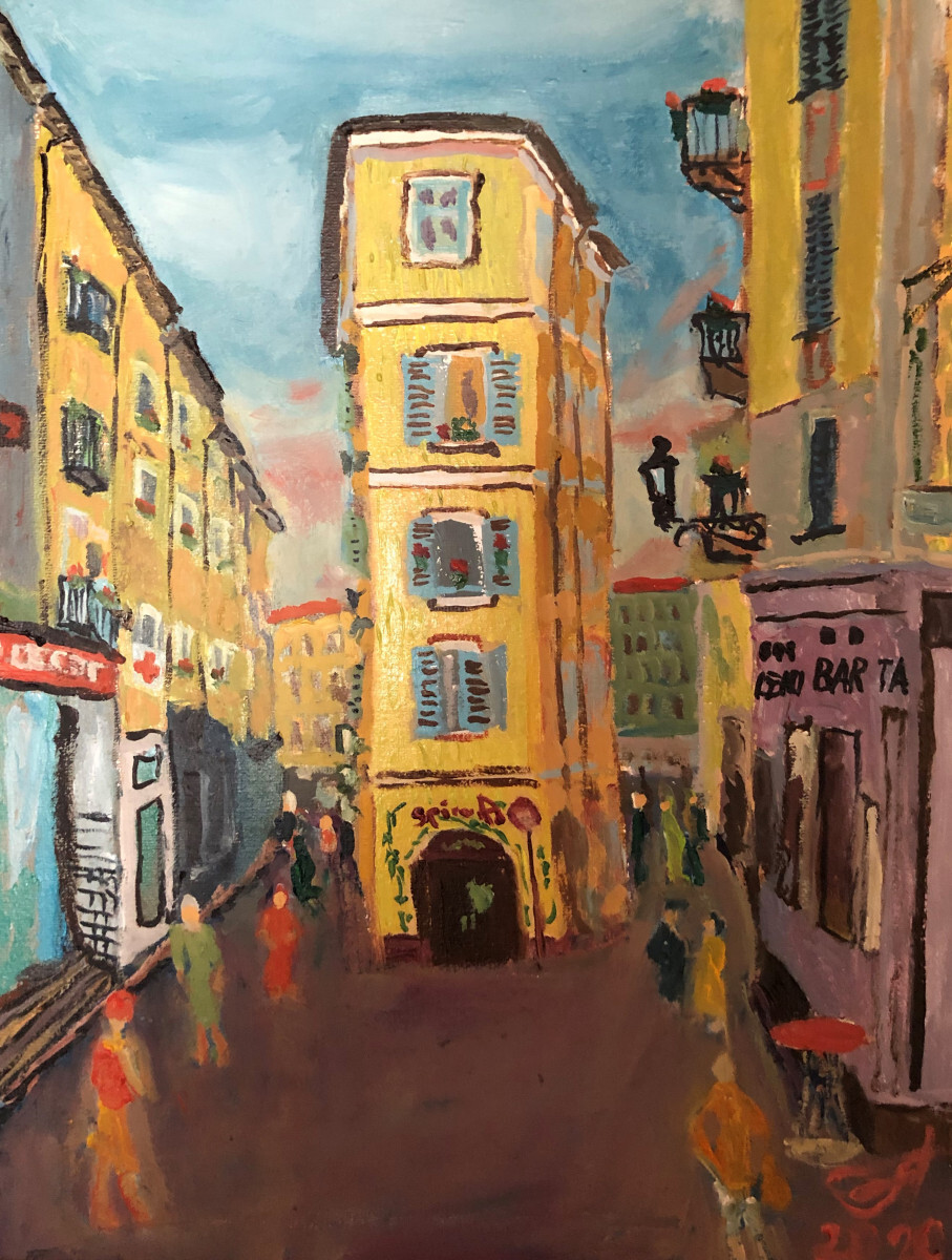 Утром в Ницце