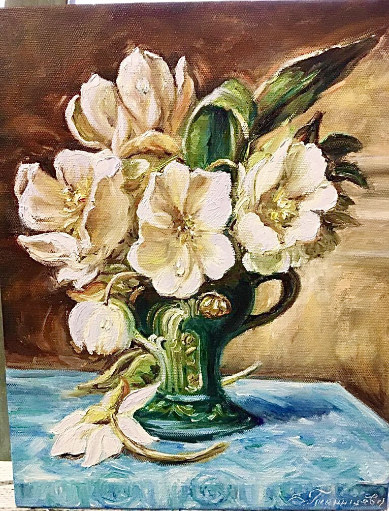 Цветы в вазе