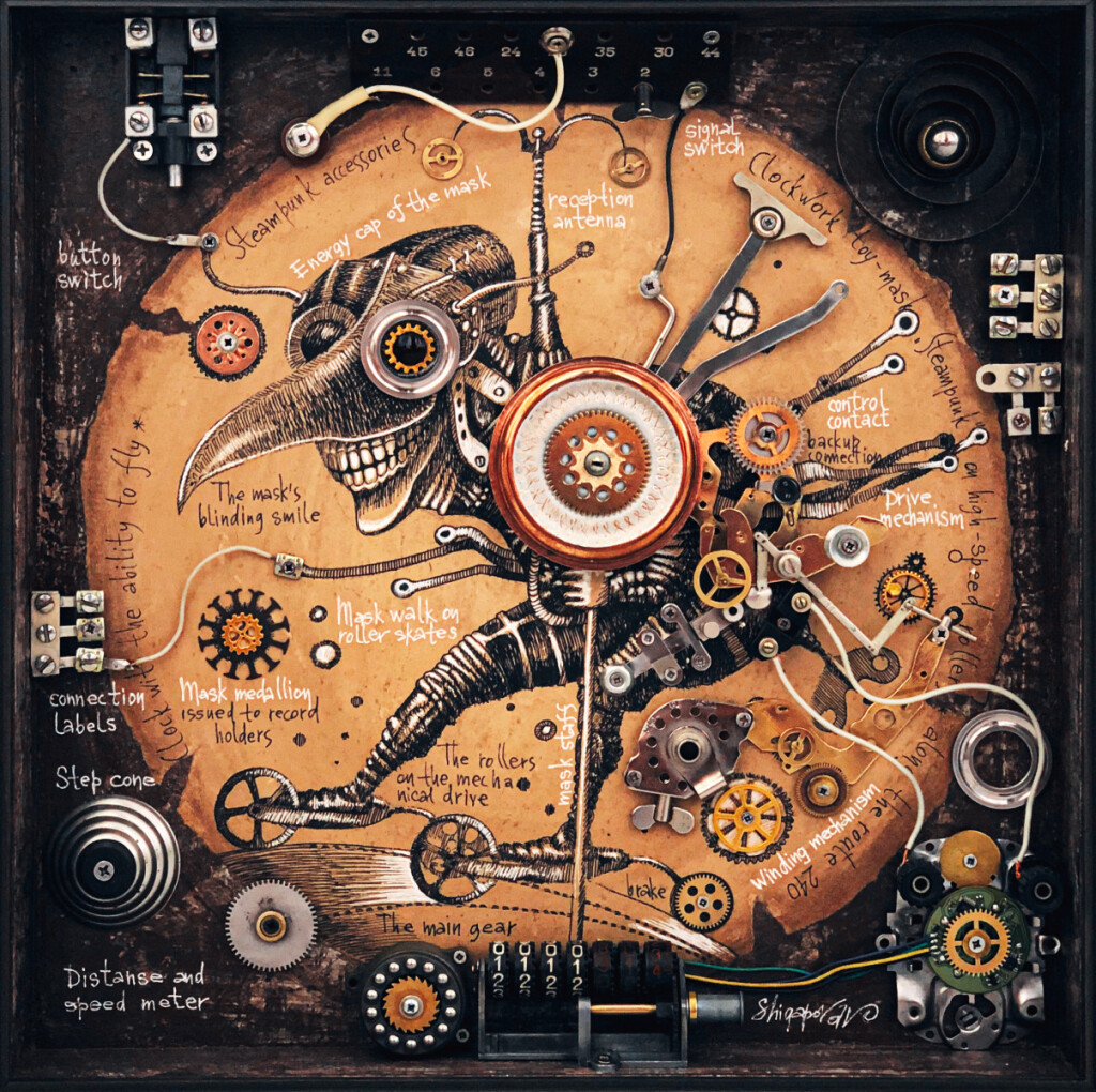 Маска на роликах