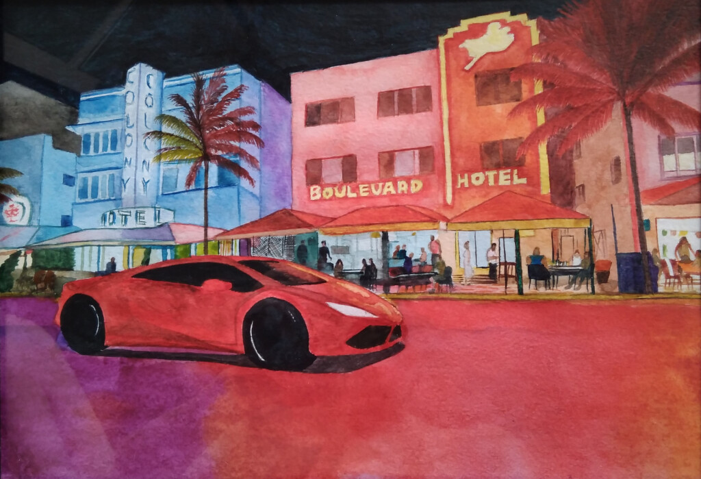 Ночной Майами