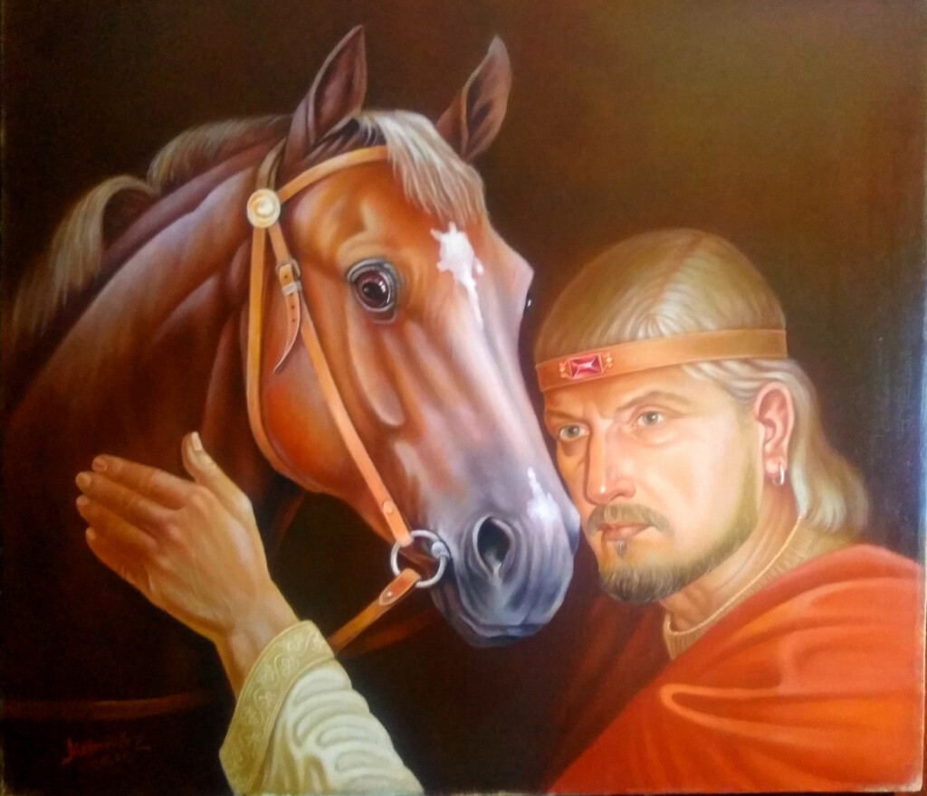 Князь Гедимин и его друг