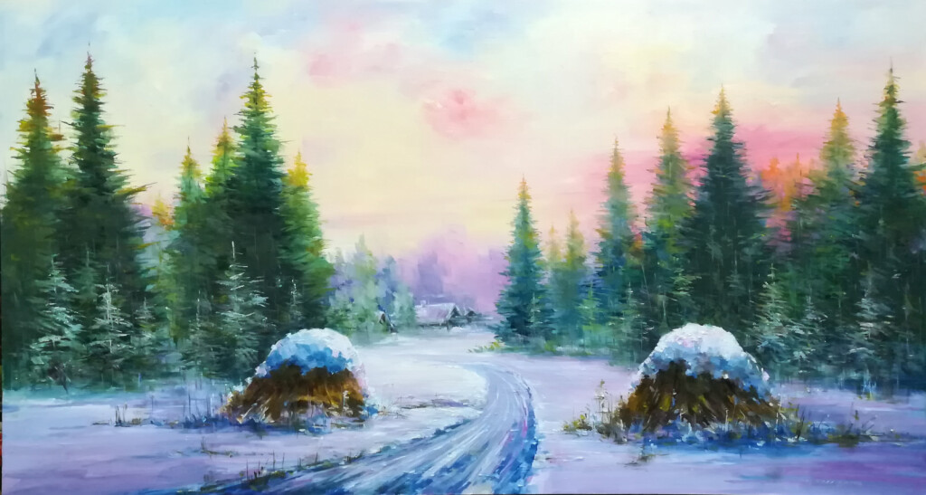 Зимние стога