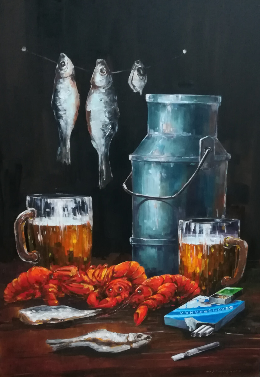 Натюрморт с раками