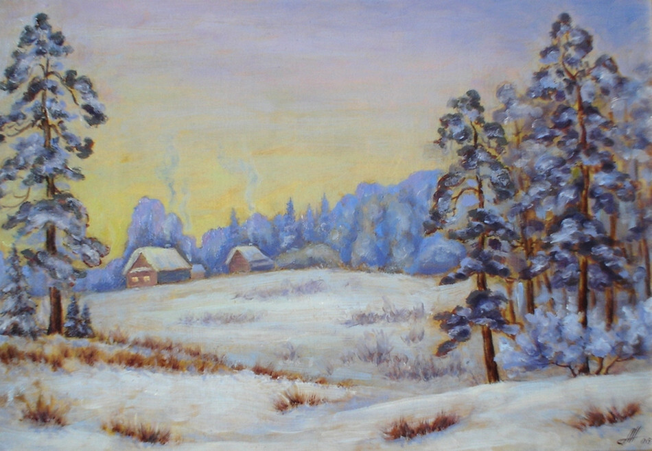 Морозный вечер