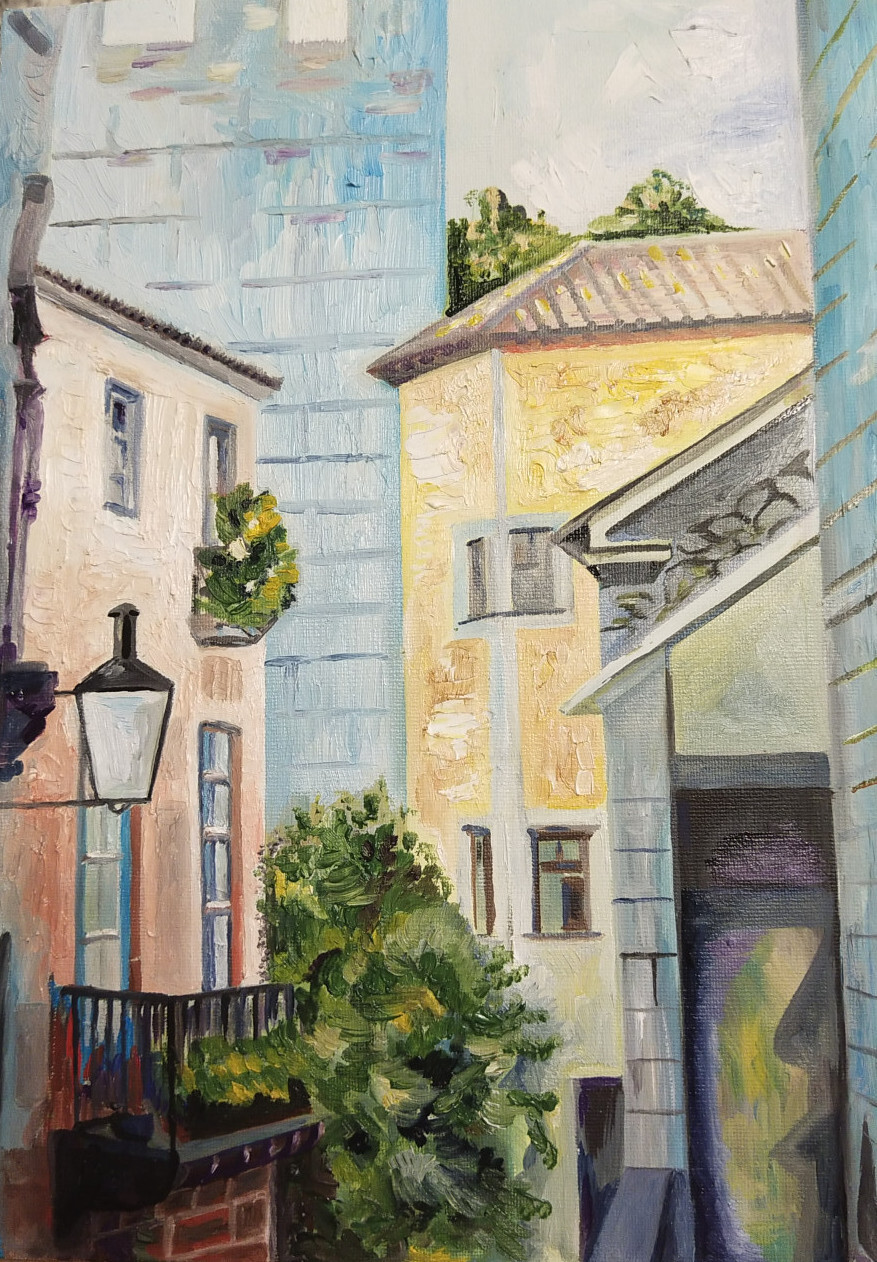 Испания, фонарик