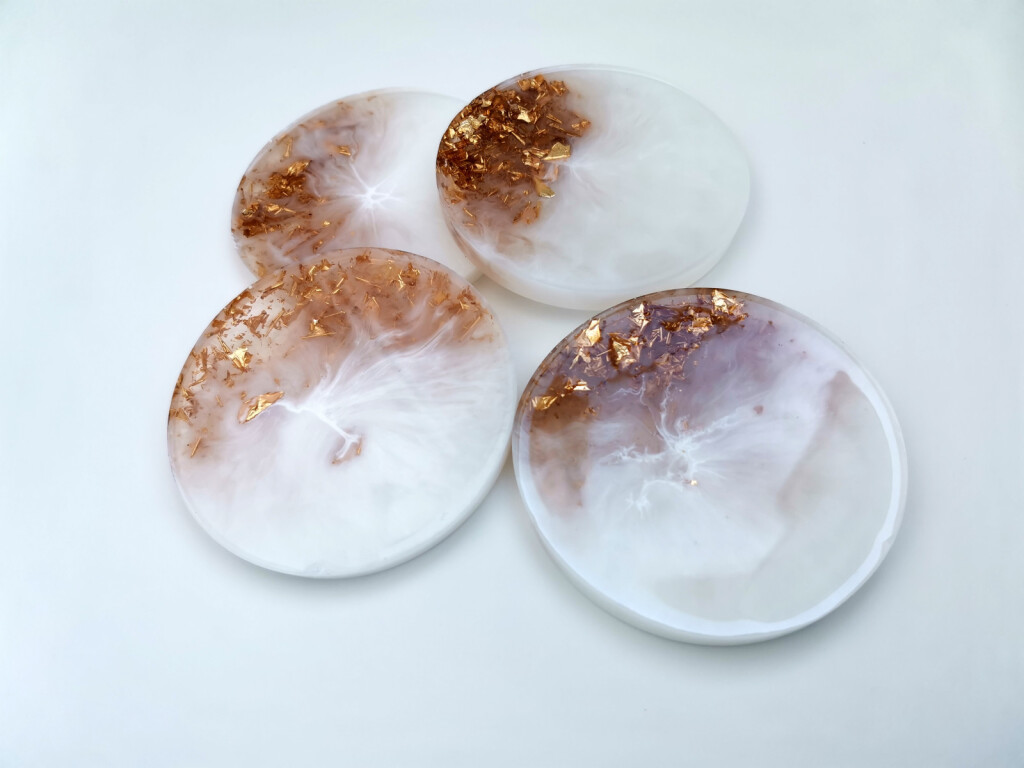 Подстаканники из эпоксидной смолы