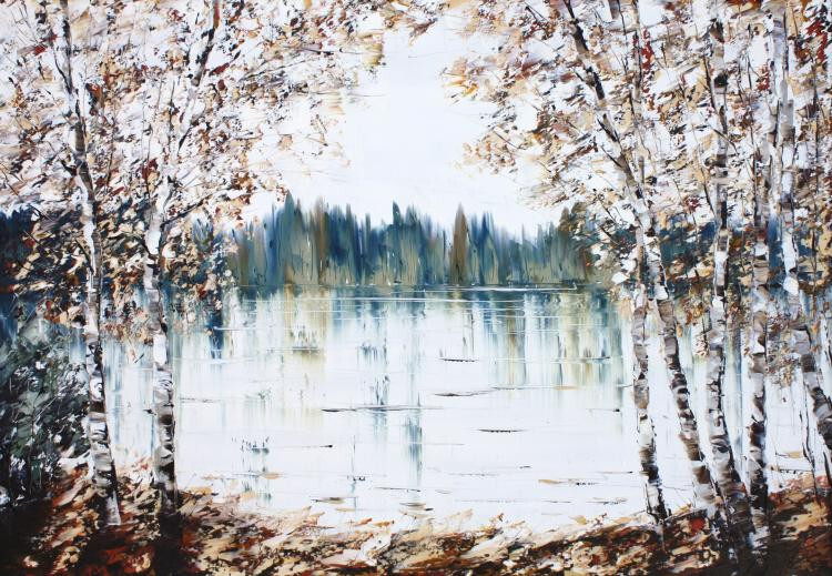 Березы у реки