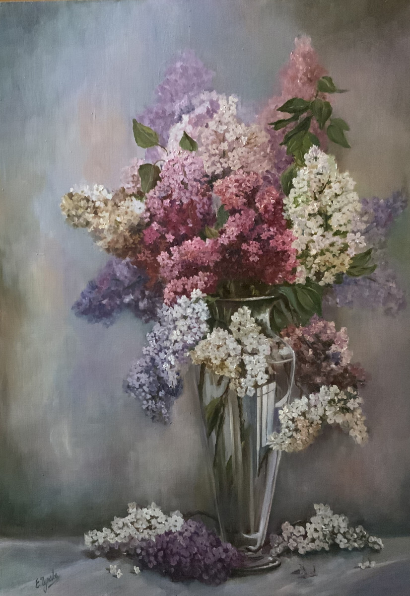 Натюрморт с сиренью