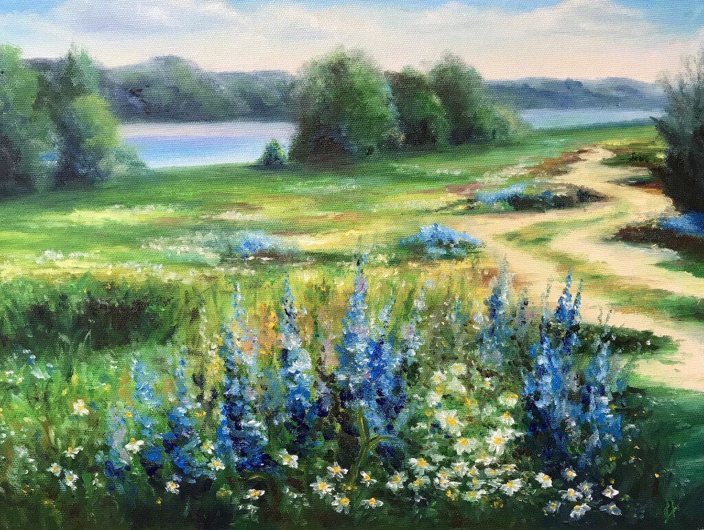 Колокольчики у реки