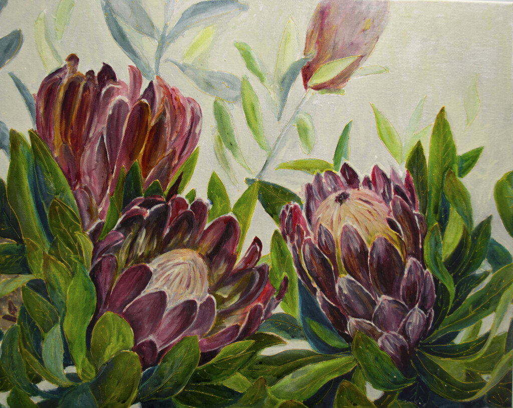 Артишоки в дымке