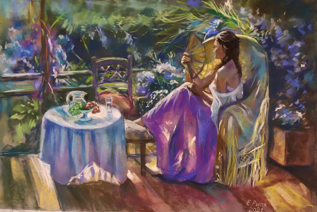 Отдых в саду