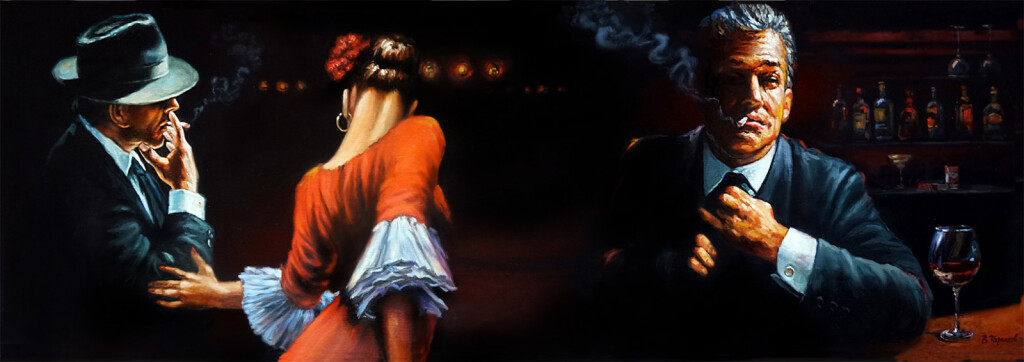 Танго танец страстный