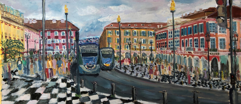 Ницца . Площадь Массена .