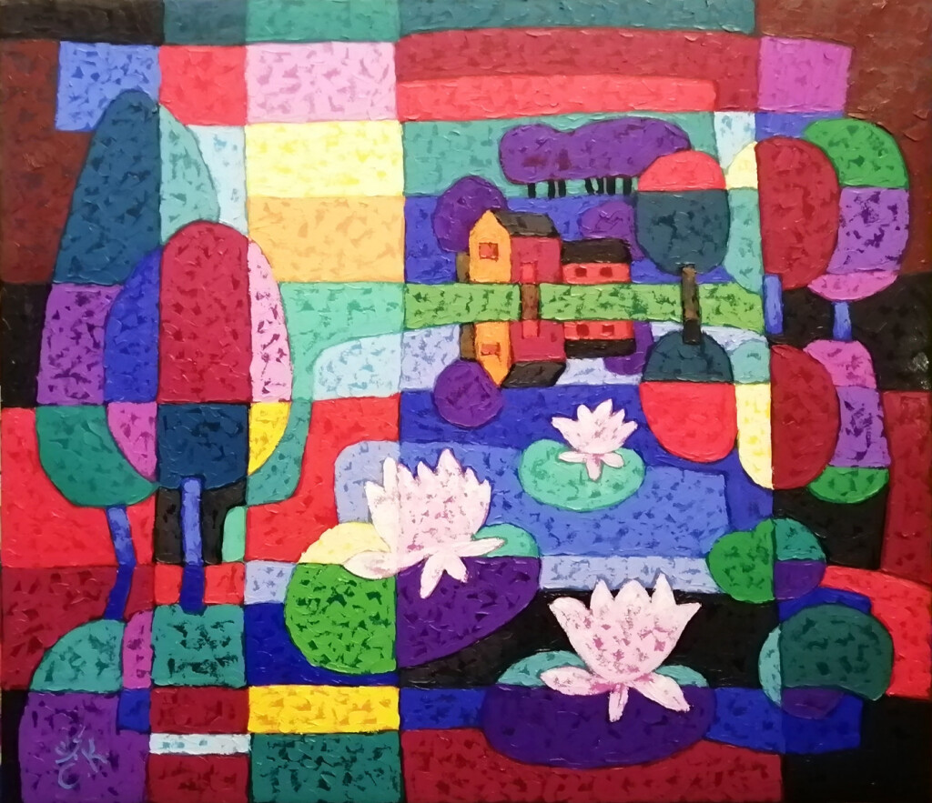 Цветущий пруд