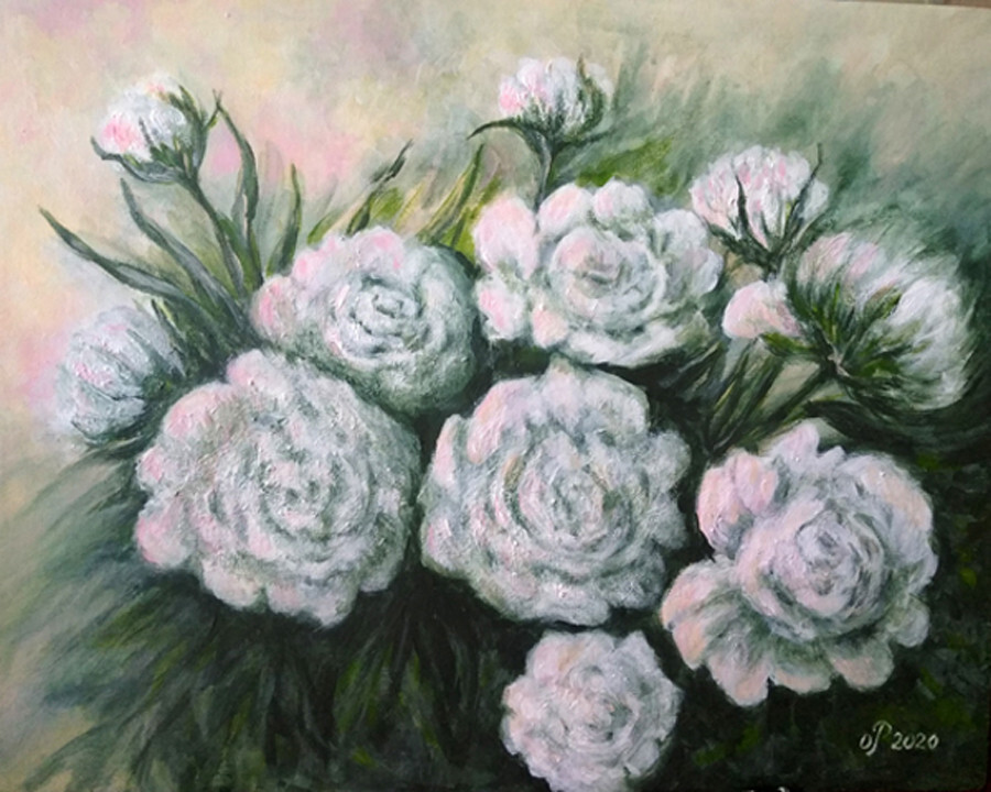 Пионов пышных аромат....