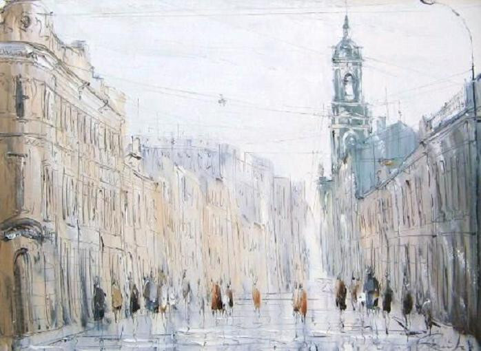 Вид на колокольню